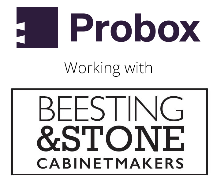 Probox working with Beesting & Stone cabinetmakers.